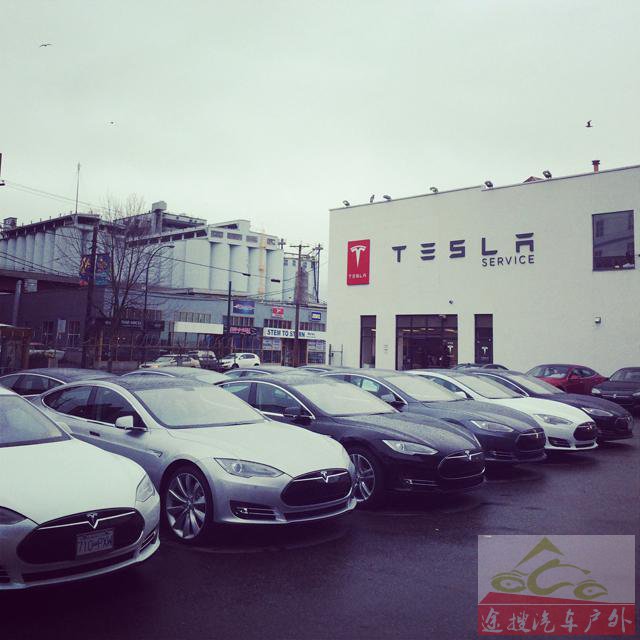 飙车不费油 数码达人北美小试特斯拉Model S
