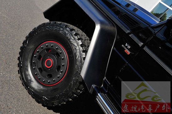点击图片可在新窗口打开 车评网 Mansory 梅赛德斯G 6X6 巴博斯700