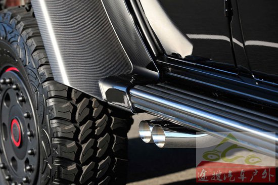 车评网 Mansory 梅赛德斯G 6X6 巴博斯700