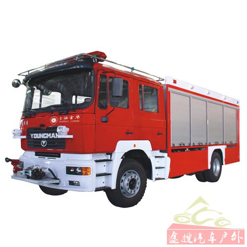 JDX5190TXFLG30Q型路轨两用消防车